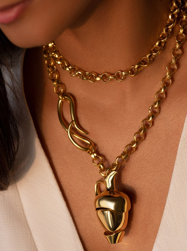 The Alchemist's Amphora - MISHO - Necklace