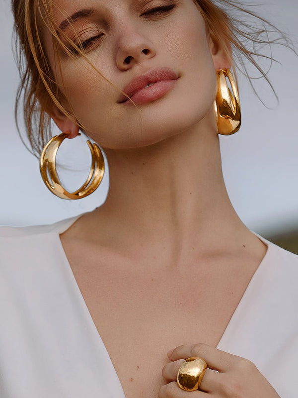 Tidal Hoops - MISHO - Earrings