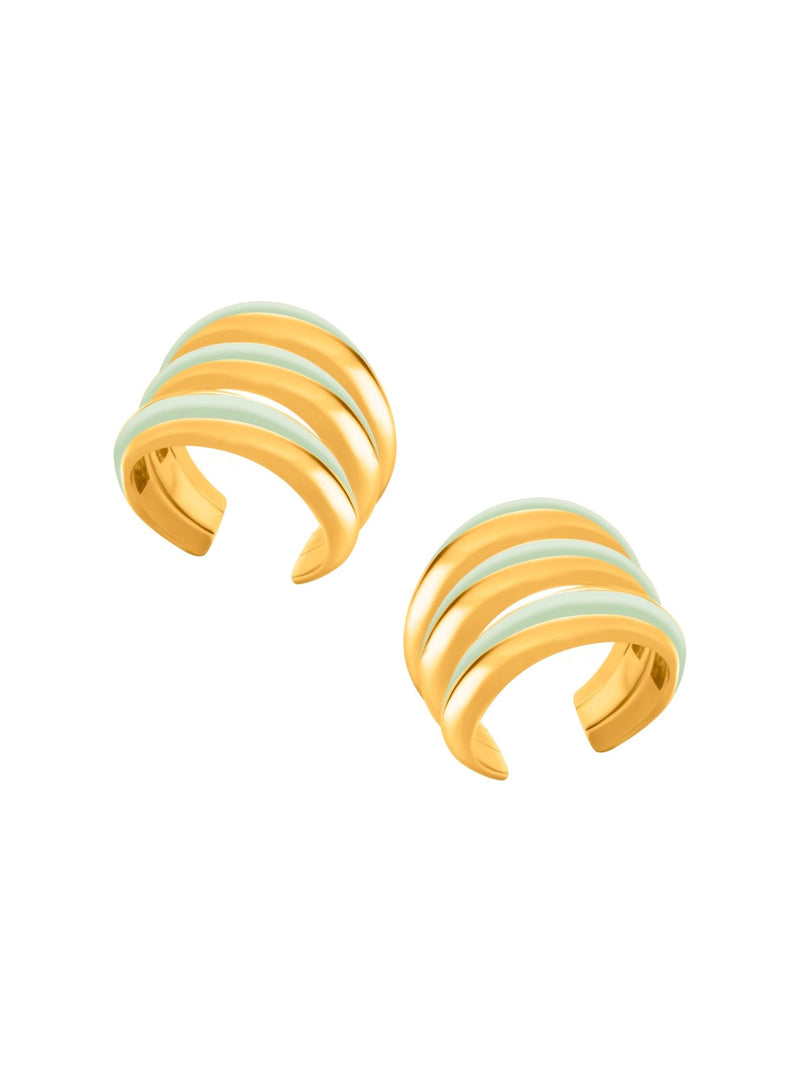 Triplet Cuffs - MISHO - Earrings