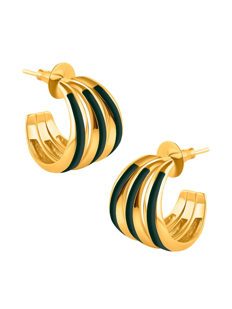 Triplet Hoops - MISHO - Earrings