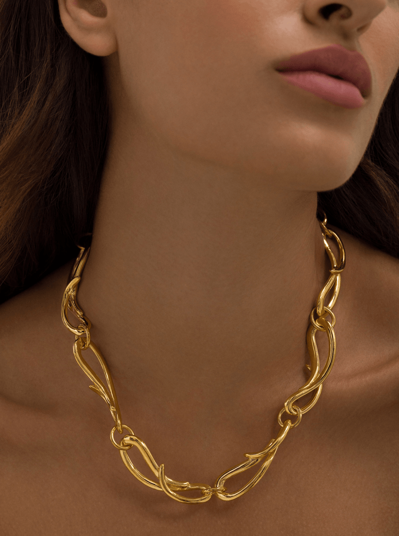 Twist Choker Chain - MISHO - Necklaces