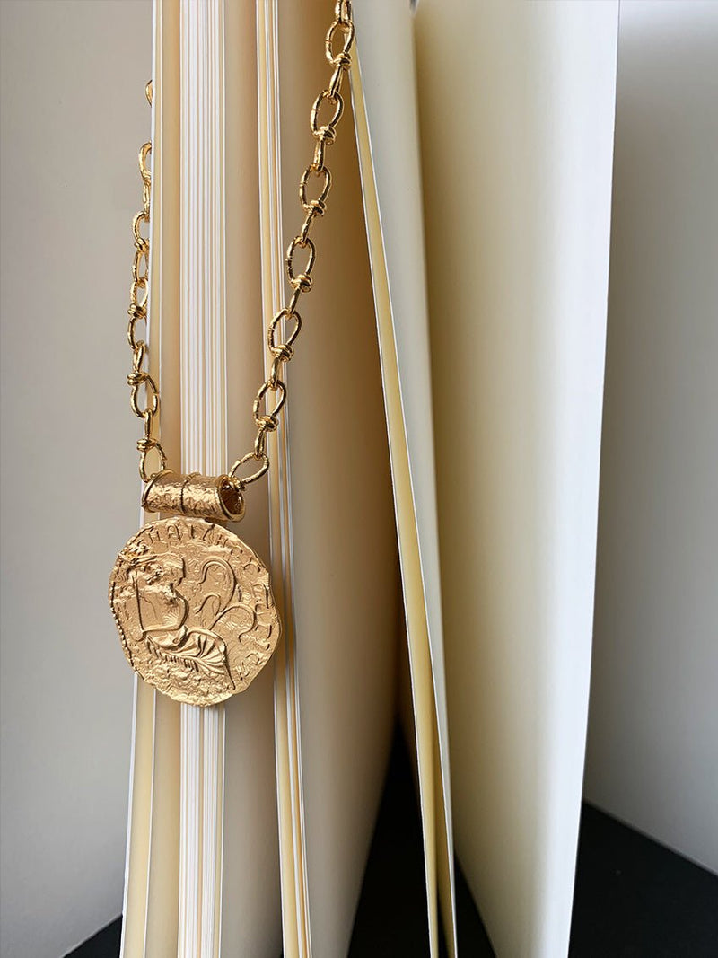 Virgo Zodiac Pendant - MISHO - Necklace