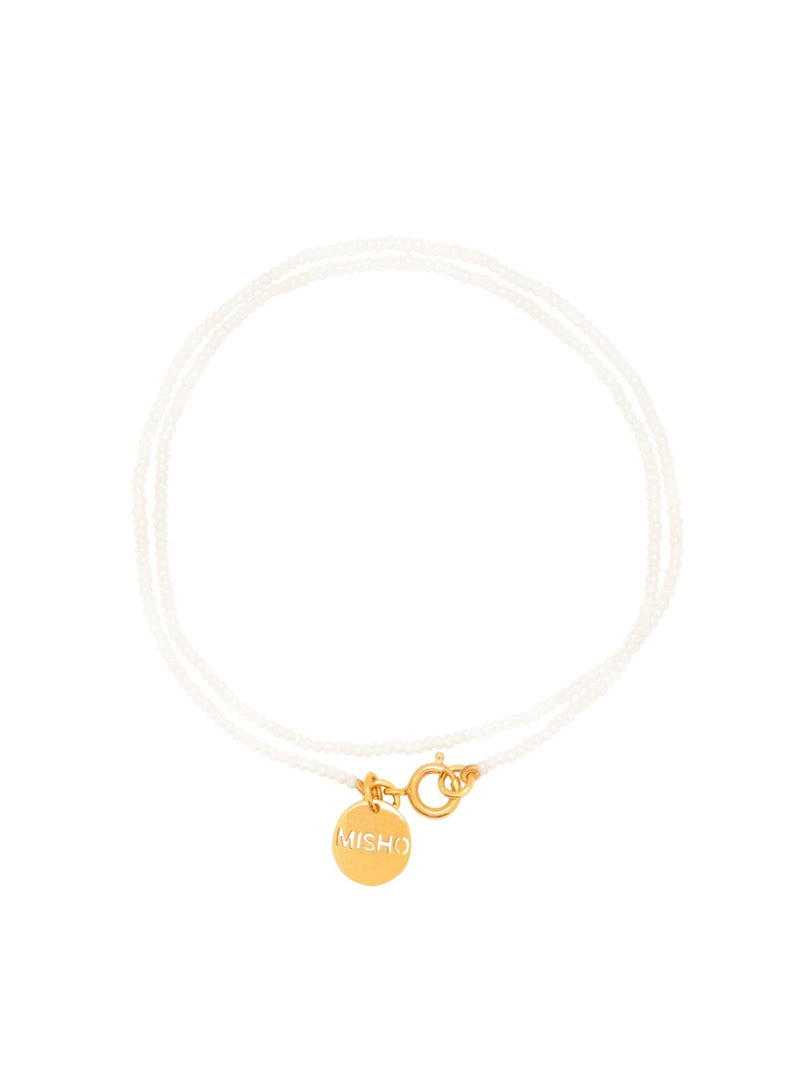 Triple Pearl Mens Sterling Silver Chain Bracelet Rakhi  GemPundit
